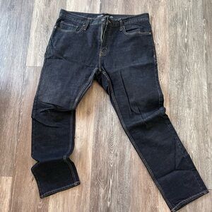 Old Navy Men's Dark Blue Straight Jeans